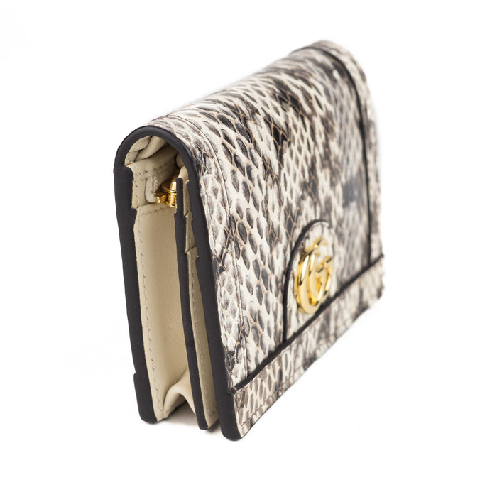 Gucci GG Snakeskin Case Wallet