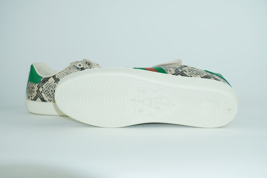 Gucci Python Print Sneakers