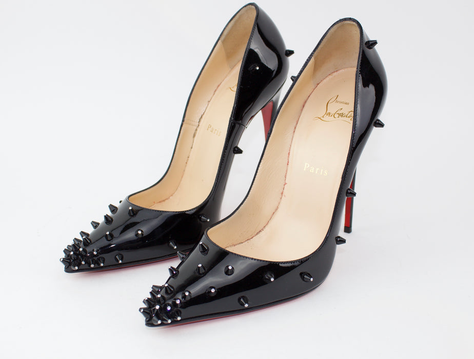 CHRISTIAN LOUBOUTIN DIAMOND SPIKE 120 SIZE 39.5