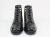 Chanel Leather Lace Up Boots