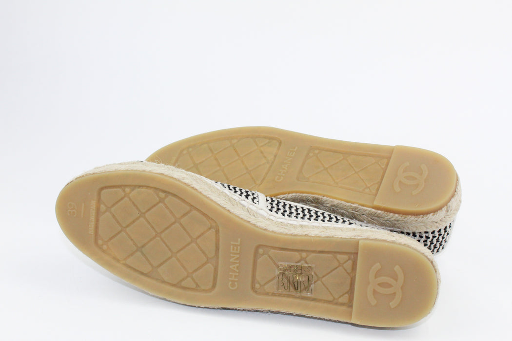 Chanel Espadrille Mesh & Grossgain