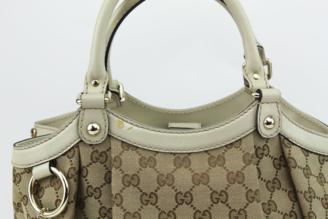 Gucci GG Canvas Sukey Tote Bag