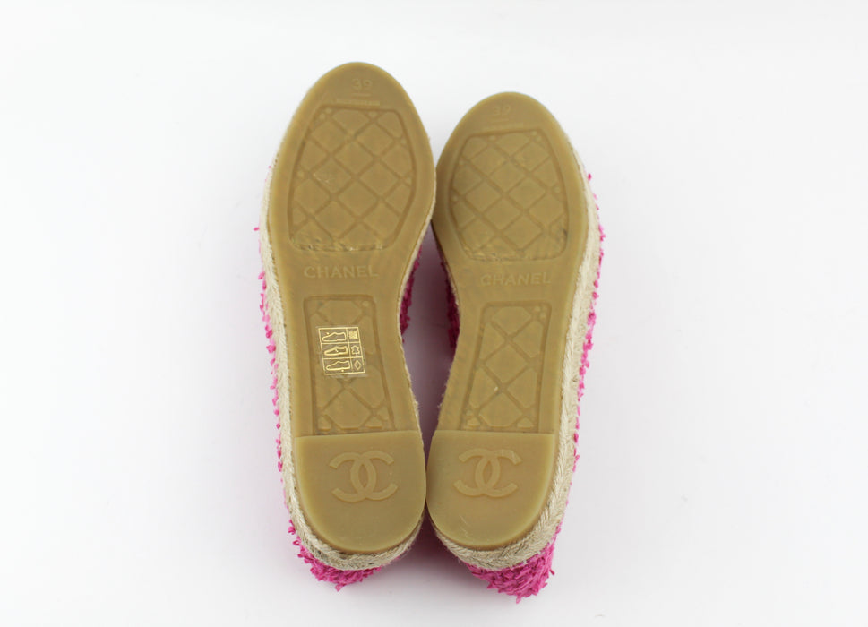 Chanel Tweed Espadrilles