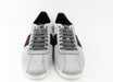 GUCCI WEB STUDDED SNEAKERS SLIVER