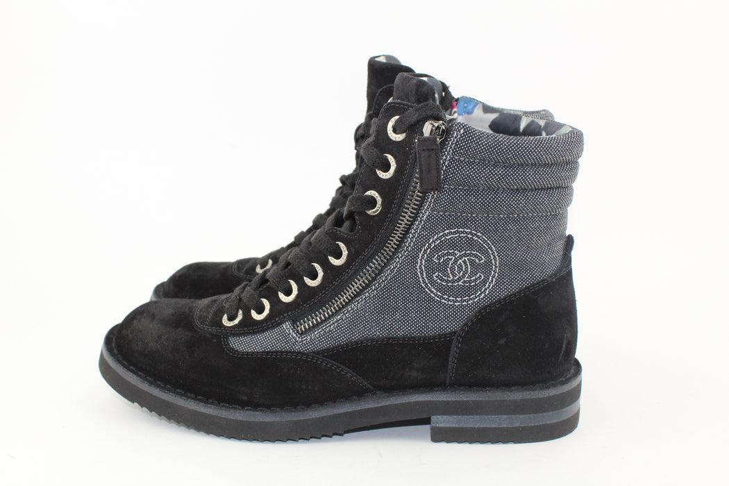 Chanel Denim Sneakers