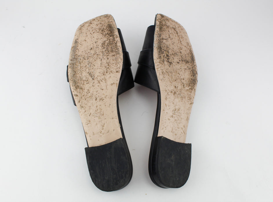 Gucci GG Marmont Leather Mules