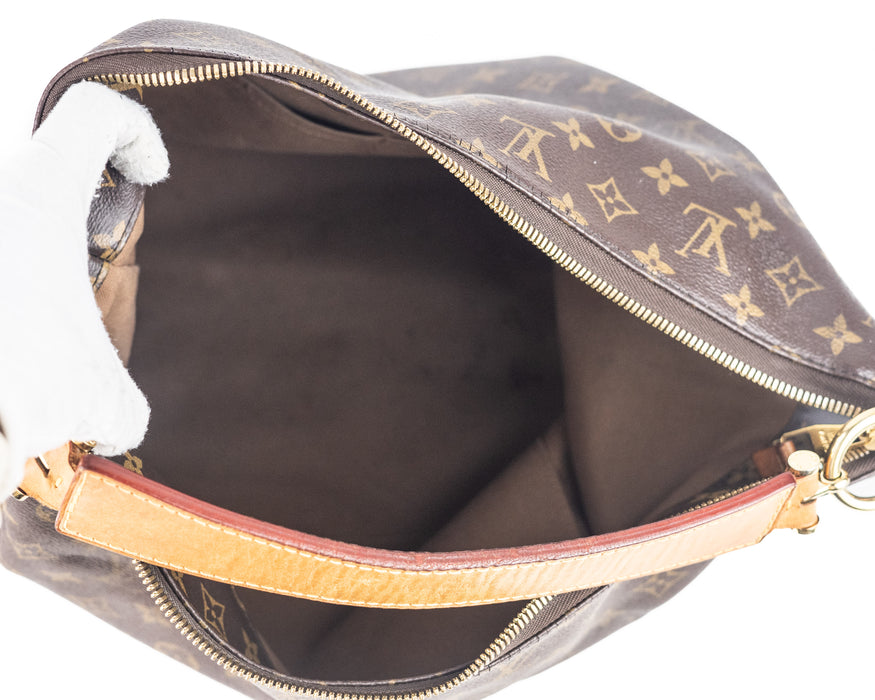 Louis Vuitton Monogram Sully MM hand bag