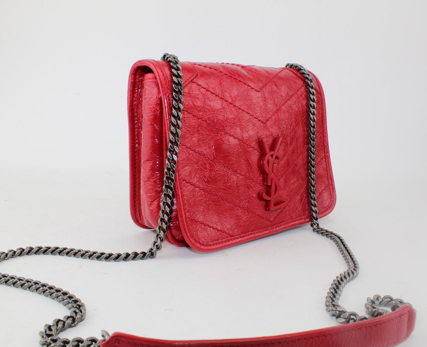 Saint Laurent Niki Baby Red Bag