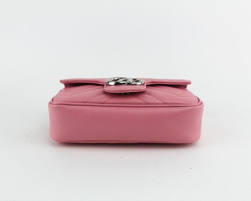 GUCCI GG MARMONT SUPER MINI PINK
