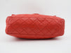 CHANEL WASHED LAMBSKIN QUILTED MAXI SINGLE FLAP BAG