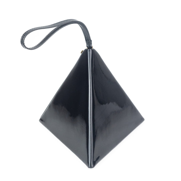 Saint Laurent Pyramid Box Bag in Patent leather