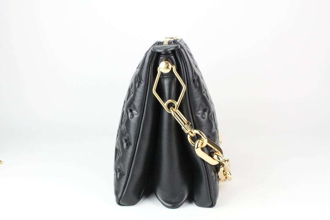 Louis Vuitton Coussin MM in Black
