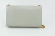 SAINT LAURENT CROC EMBOSSED MEDIUM KATE CHAIN BAG