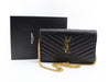 YSL CHAIN BAG BLACK - LuxurySnob