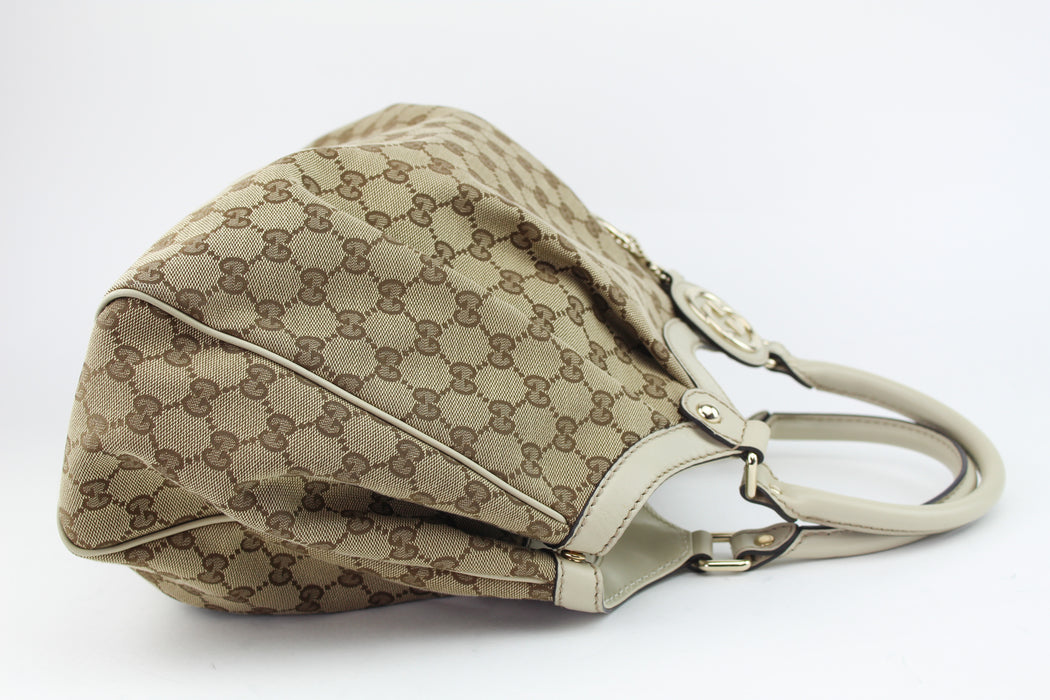 Gucci GG Canvas Sukey Tote Bag