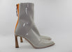 FENDI PATENT NEOPRENE ANKLE BOOTS SIZE 39