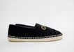 CHANEL VELVET ESPADRILLES SIZE 39 