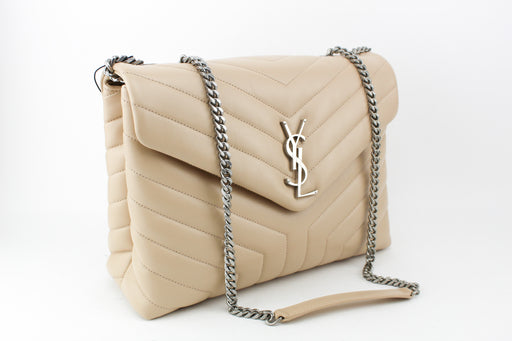 Saint Laurent Medium Loulou Nude bag
