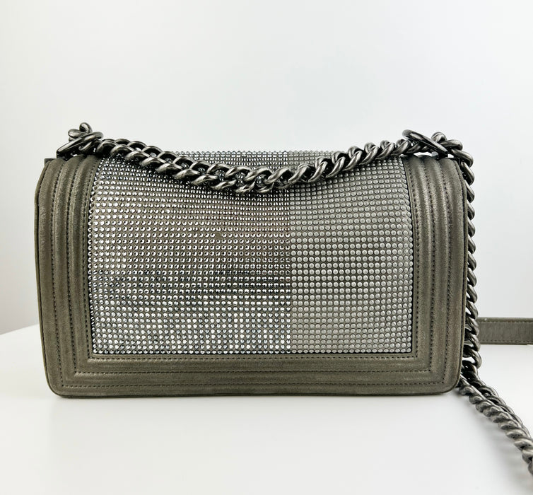 Chanel Medium Swavroski embellished Boy Bag