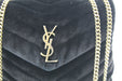 Saint Laurent Small Velvet Loulou