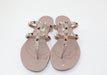 Valentino Garavani Rockstud Jelly Sandals Nude