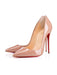 CHRSITIAN LOUBOUTIN SO KATE NUDE SIZE 38.5 - LuxurySnob