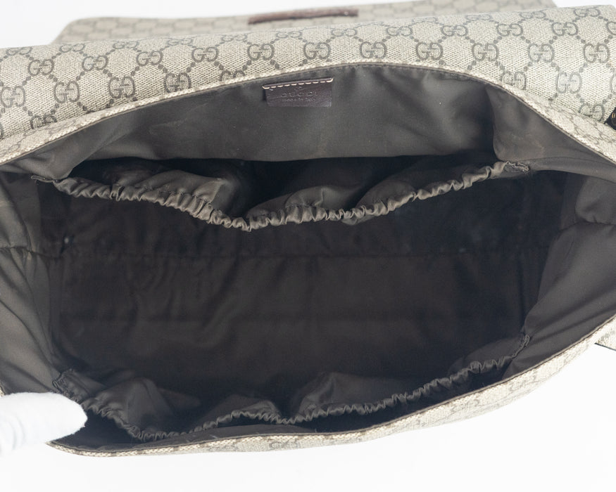 Gucci GG Supreme Diaper Bag