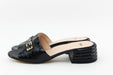 Fendi Mock Croc FF Slide Sandal