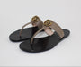 GUCCI LEATHER THONG SANDAL SIZE 38.5 