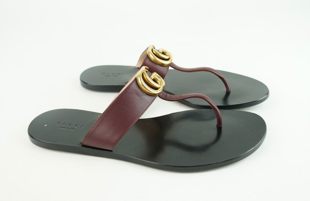 Gucci Leather Thong Sandal