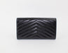 SAINT LAURENT QUILTED LEATHER WALLET