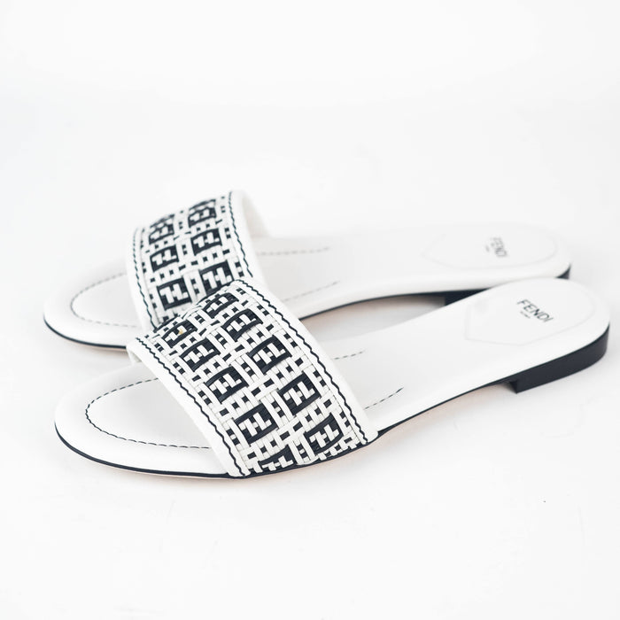 Fendi FF Interlace Sandals