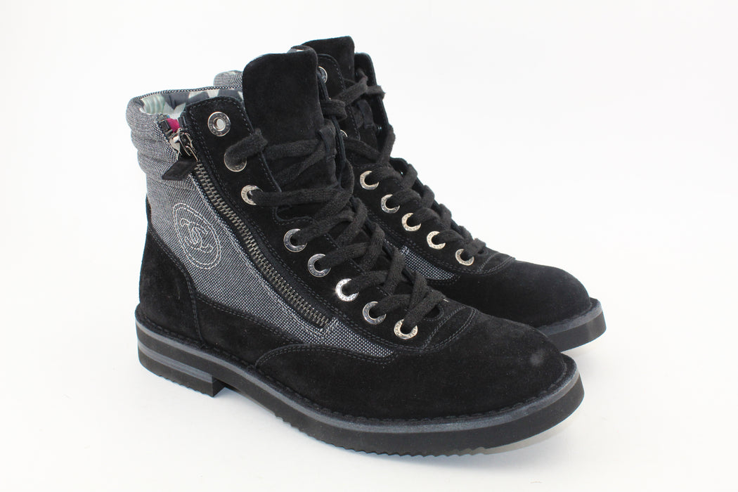 Chanel Denim Sneakers