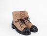 CHANEL WOMEN LACE UP BOOTS