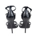 Saint Laurent Cassandra Patent Leather Sandals