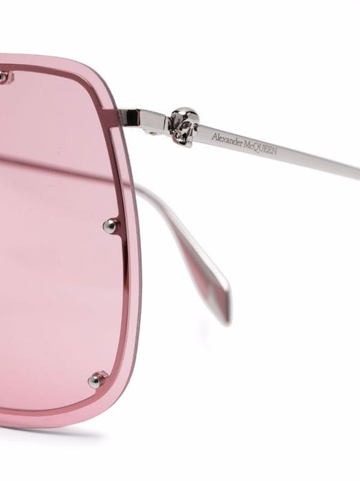 Alexander Mcqueen Shield Studded Glasses