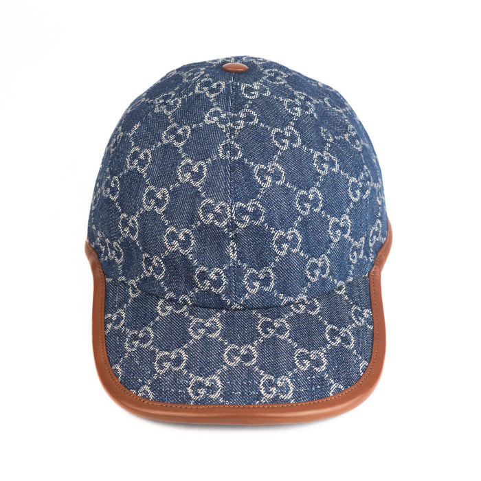 Gucci GG Denim baseball cap