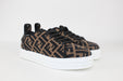 Fendi FF Logo Knit Platform Sneaker