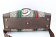 GUCCI BEIGE GG COATED CANVAS SOFT DUFFLE BAG 