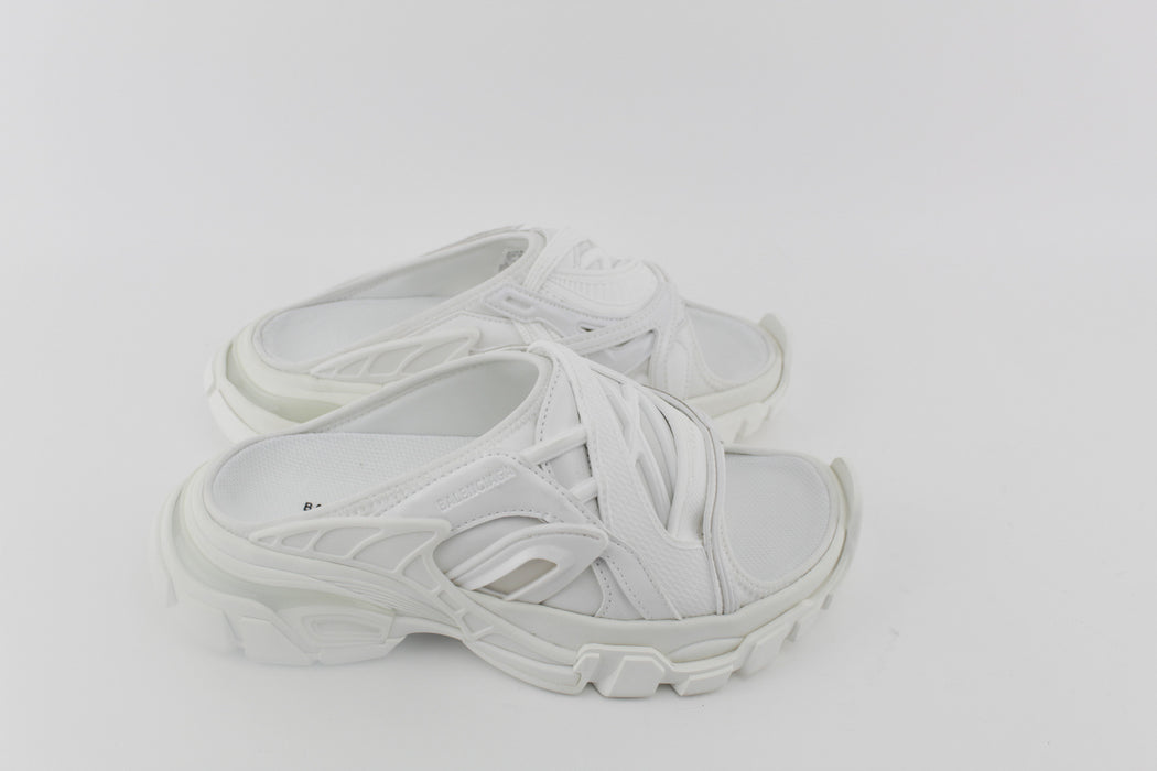 BALENCIAGA TRACK MESH INSET SLIDES