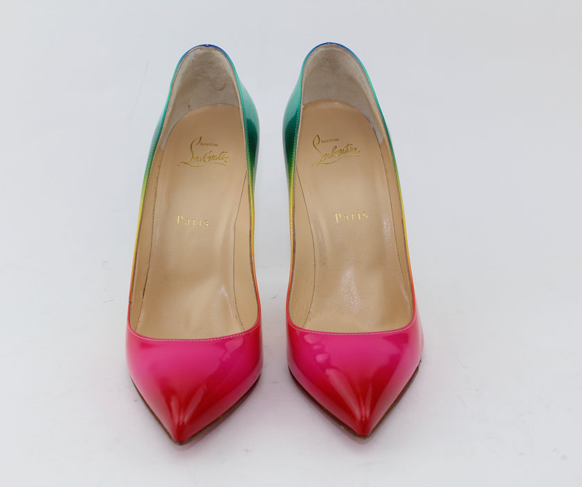 CHRISTIAN LOUBOUTIN PIGALLE FOLLIES 100mm size 39.5