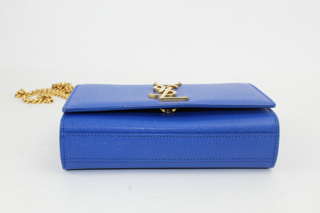 Saint Laurent Kate Small Monogram Bag on Chain