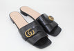 Gucci GG Marmont Leather Mules