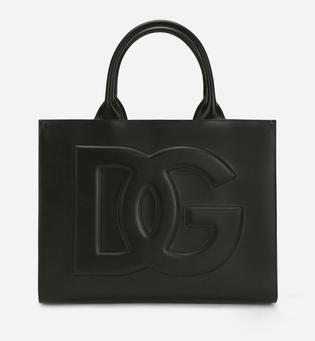 Dolce & Gabbana Large Calfskin Daily Shopper bag