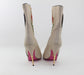 GUCCI FOSCA FLORAL-EMBROIDERED LEATHER BOOT SIZE 39 - LuxurySnob