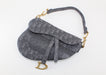 DIOR SADDLE BAG GRAY DENIM