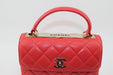 CHANEL FLAP BAG WITH TOP HANDLE - LuxurySnob