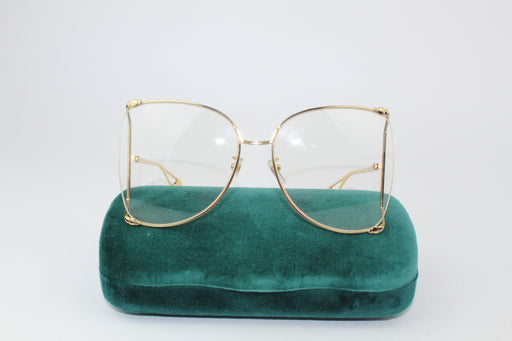 Gucci Oversized Pearl Embellished Sunglasses