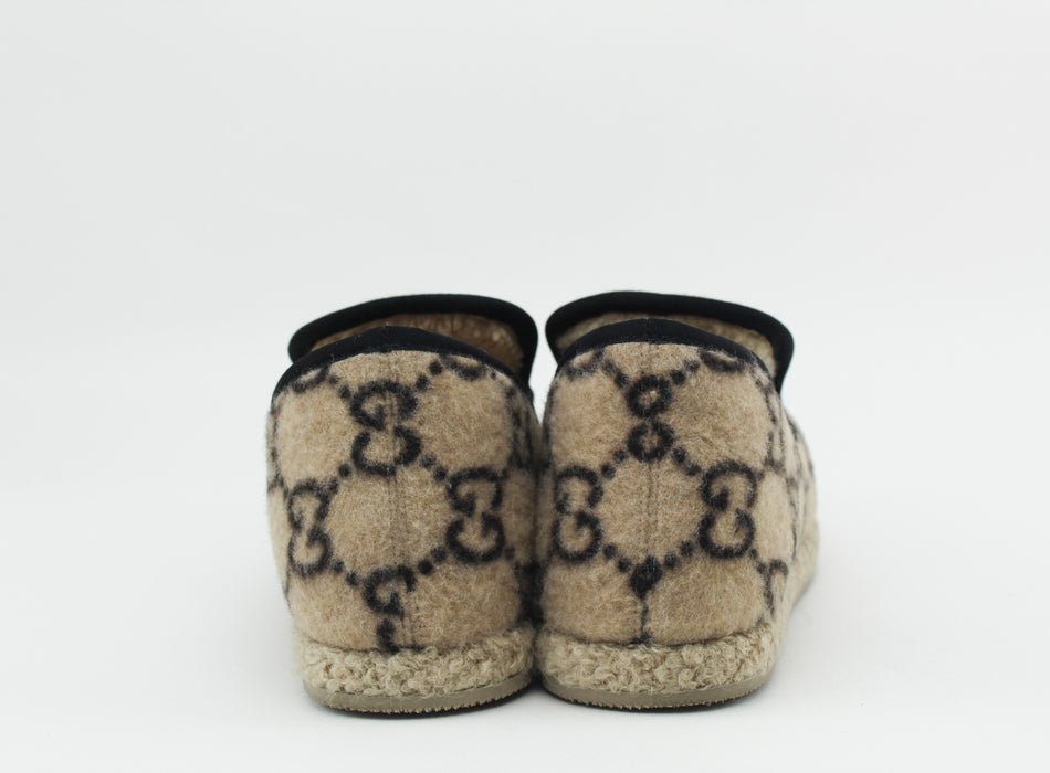 Gucci GG Wool loafers