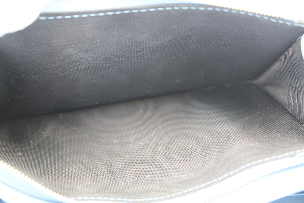 Gucci Leather Micro GG Guccissima Crossbody Wallet Bag